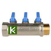 Коллектор никелированный STOUT SMB 6201 011203